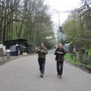 Sixt day - trip to Eastern Bohemia. Typical Czech food - klobásy.